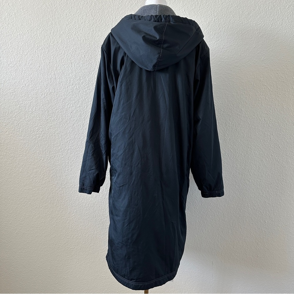 SPEEDO Unisex Team Parka Swim Coverup Hoodie in Black Sz. Small - Picture 6 of 12